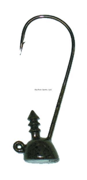 Picture of Buckeye Spot Remover Jighead, 1/8 Oz, 3/0 Hook, Green Pumpkin, 5/Pack