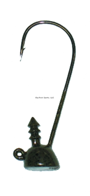 Picture of Buckeye Spot Remover Jighead, 3/16 Oz, 3/0 Hook, Green Pumpkin, 5/Pack