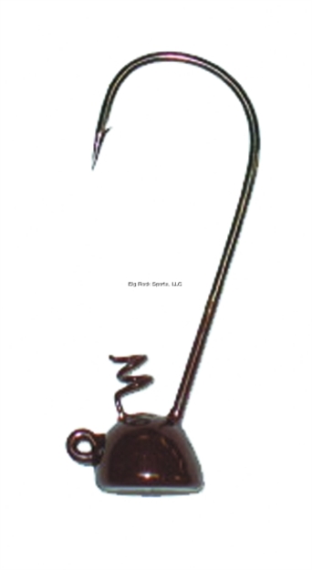 Picture of Buckeye Spot Remover Pro Model Jighead, 5/16 Oz, 5/0 Hook, Brown, 5/Pack