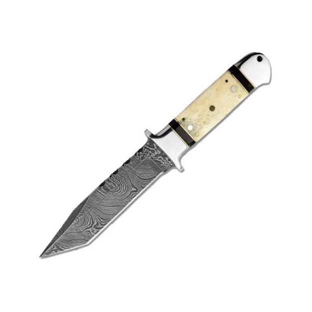 Picture of Bucknbear Bone Fighter Fixed 5.3 IN Blade Bone-Horn Handle