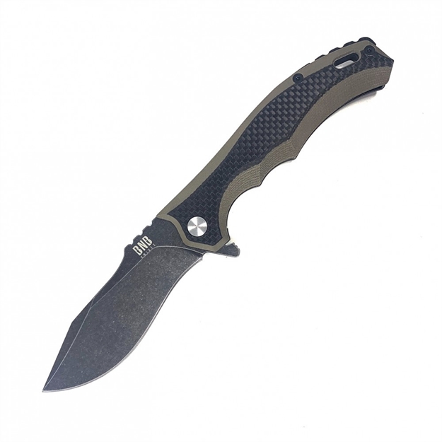 Picture of Bucknbear Edc Diesel Folder 3.6 IN Blade Carbon Fiber Handle