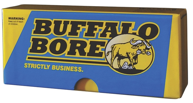 Picture of Buffalo Bore Ammunition 28A20 Heavy Strictly Business 30-30Win 190Gr Semi Jacketed Flat Point 20 Per Box/12 Case 28A/20 651815028019