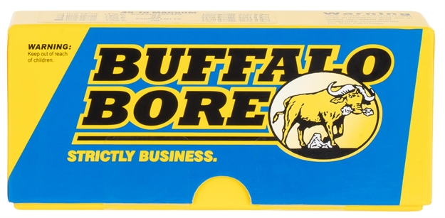 Picture of  Buffalo Bore Ammunition 8E20 Lever Gun Strictly Business 45-70Gov 300Gr Jacketed Hollow Point 20 Per Box/12 Case