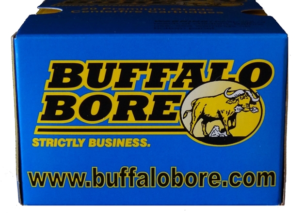 Picture of Buffalo Bore Ammunition 24E20 Personal Defense Strictly Business 9Mmluger +P 124Gr Jacket Hollow Point 20 Per Box/12 Case 24E/20