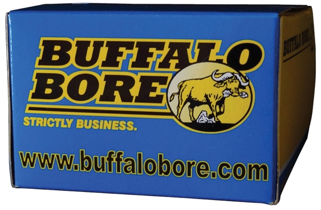 Picture of Buffalo Bore Ammunition 27G20 Standard Pressure Strictly Business 380Acp 90Gr Jacket Hollow Point 20 Per Box/12 Case 27G/20 651815027074