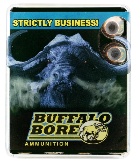 Picture of Buffalo Bore Ammunition 35A20 Personal Defense Strictly Business 460Rowland 185Gr Jacket Hollow Point 20 Per Box/12 Case 35A/20 651815035017