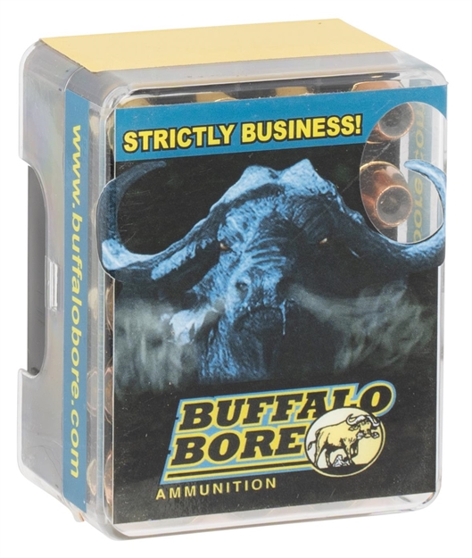 Picture of Buffalo Bore Ammunition 35A20 Personal Defense Strictly Business 460Rowland 185Gr Jacket Hollow Point 20 Per Box/12 Case 35A/20