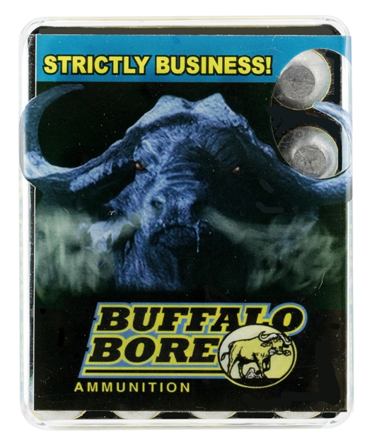 Picture of Buffalo Bore Ammunition 35D20 Personal Defense Strictly Business 460Rowland 255Gr Hard Cast Flat Nose 20 Per Box/12 Case 35D/20 651815035048