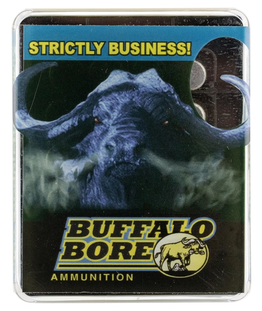 Picture of Buffalo Bore Ammunition 10B20 Personal Defense Strictly Business 32 S&W Long 100 GR Hard Cast Wadcutter 20 Per Box/ 12 Case 10B/20 651815010021