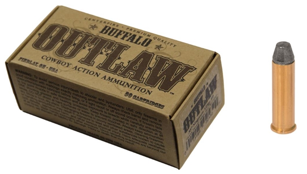 Picture of Buffalo Cartridge Bcc00023 Outlaw 357 Magnum 125 GR Lead Round Nose Flat Point 5