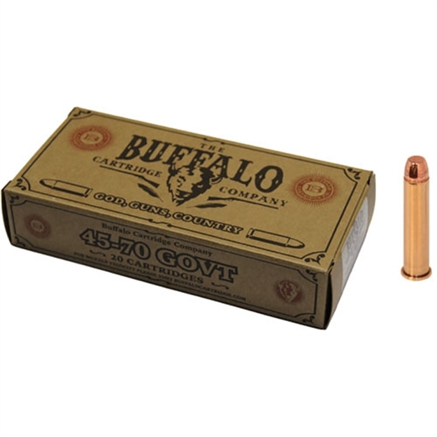 Picture of Buffalo Cartridge CO Cartr Ammo 45-70 Govmt Hunting 350Gr. Fmj Rsfp 20-Pk
