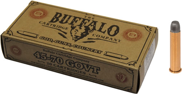 Picture of Buffalo Cartridge CO Cartr Ammo 45-70 Govmt Hunting 405Gr. Lrnfp 20-Pack