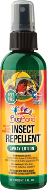 Picture of Bug Band Insect Repellent, 4Oz Pump Spray, Deet-Free