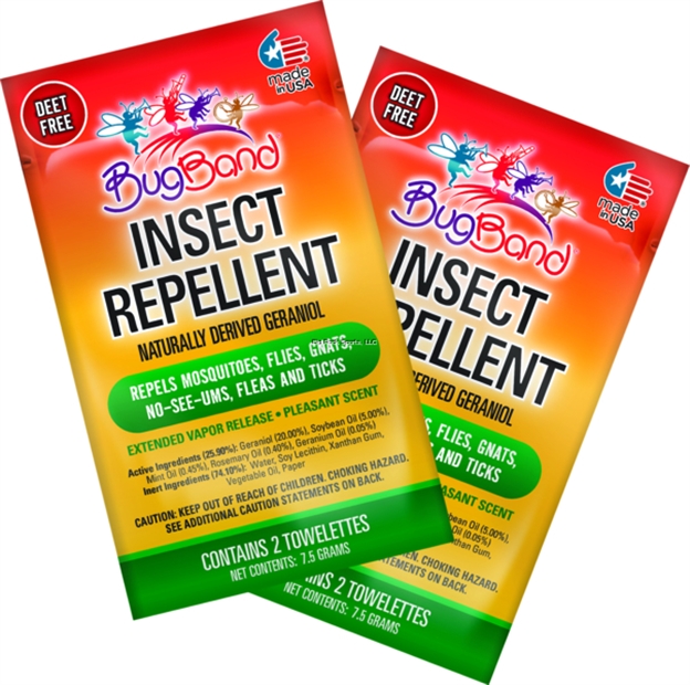 Picture of Bug Band Insect Repellent Towelettes 4-Pk