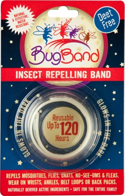 Picture of Bug Band Insect Repellent Wristband Glow, Deet-Free, Reusable 120Hrs
