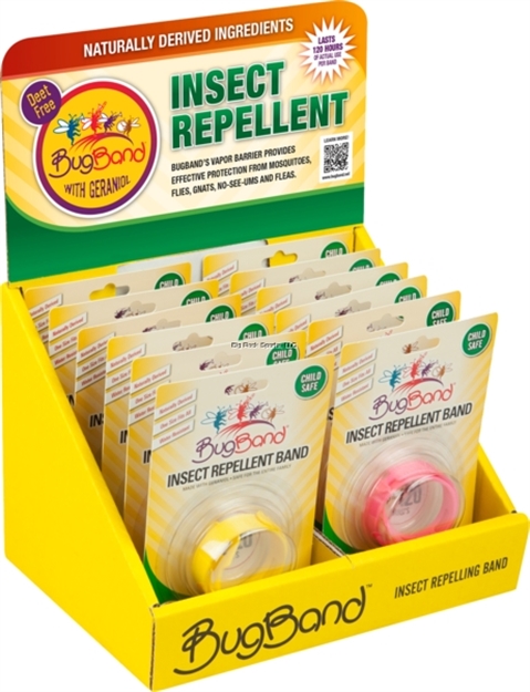 Picture of Bug Band Insect Repellent Wristband Counter Display 12Pc