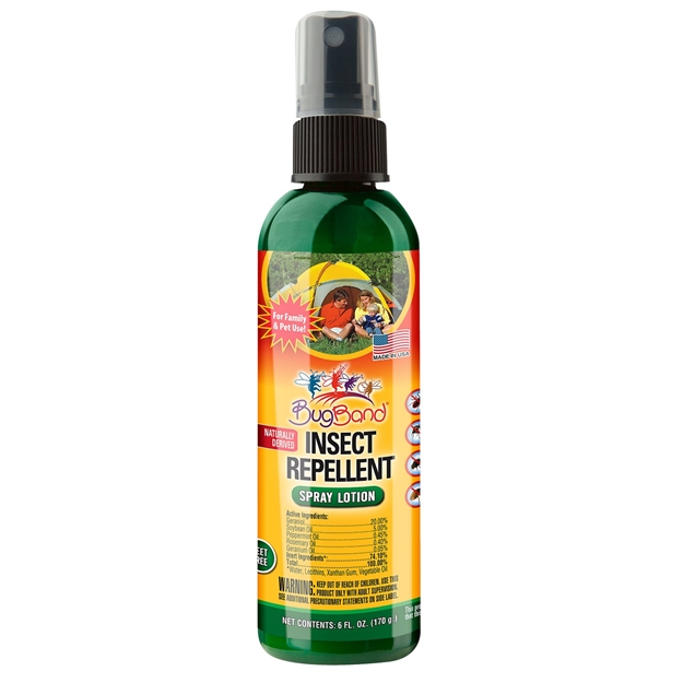 Dodd's Sporting Goods. Bugband Insect Repellent Spray Lotion 6Oz (Case