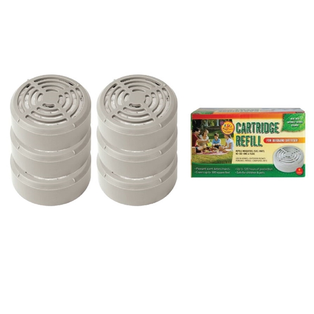 Picture of Bugband Portable Diffuser Refill Cartridges (6 Cartridges)