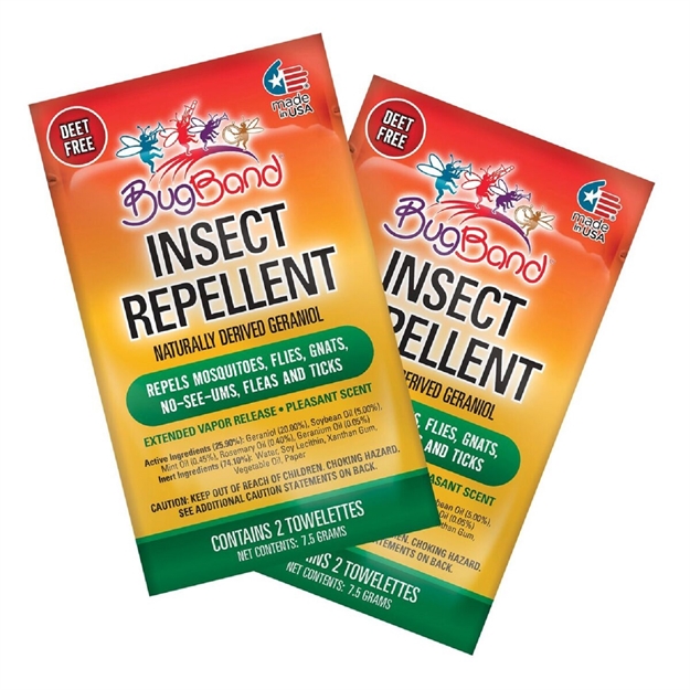 Picture of Bugband Towelettes Foil Four Two-Paks (Case OF 12)