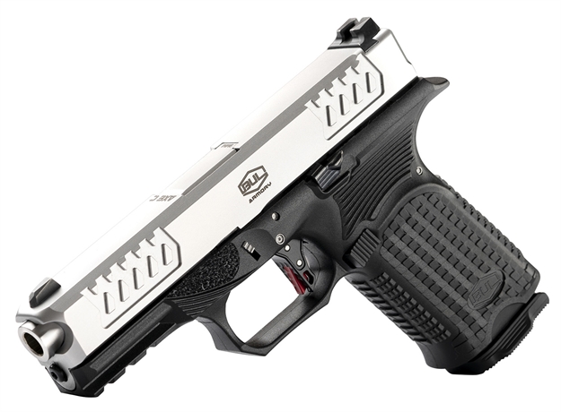 Picture of Bul Armory 20102Ax Axe  9Mm Luger 4.02" 15+1 Stainless Steel Black Polymer Grip