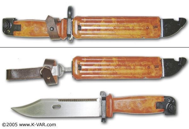 Picture of Bulgarian Mil Surplus Bakelite Bayonets