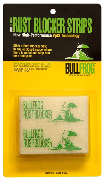 Picture of  Bullfrog 91016 Rust Blocker Emitter Strip 6 Per Pack
