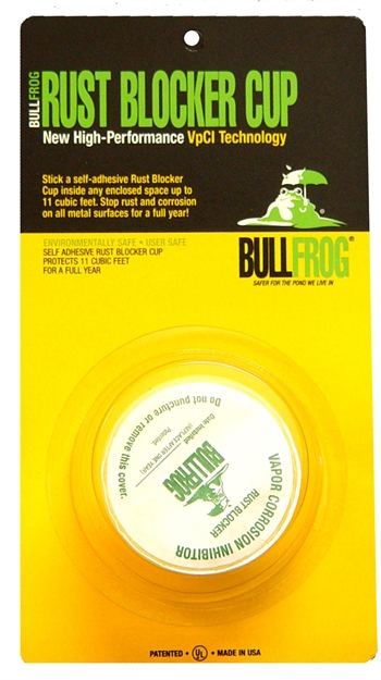 Picture of Bull Frog 91112 Rust Blocker Cup Rust Inhibitor Protects UP TO 5 CU FT