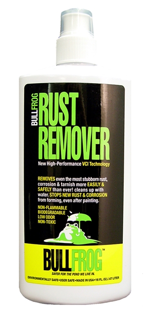 Picture of Bull Frog 94236 Rust Remover Liquid Spray 16 OZ
