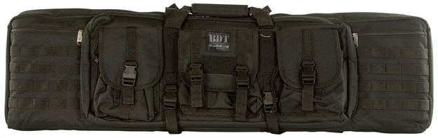 Picture of Bulldog Bdt4043b Bdt Tactical Single Black Nylon, 3 Accessory Pockets, Deluxe Padded Backstraps, Lockable Zippers & Padded BDT40-43B 672352010510