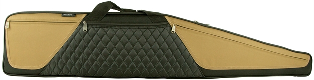Picture of Bulldog Bd36044 Elite Rifle Case 44" Black W/Tan Panels Water-Resistant Nylon BD360-44 672352010398