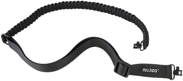 Picture of Bulldog Gun Cases Paracord Rifle Sling Locking Swivels Blk BD4065B 672352017083