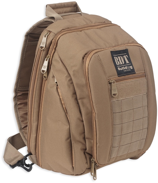 Picture of  Bulldog Bdt408t Bdt Tactical Sling Pack Small Nylon W/ Tan Finish 672352010695