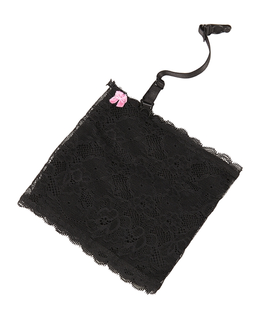 Picture of Bulldog Bd892 Concealed Lace  Thigh Size Medium Black/White Silicone Holder W/Lace Slip ON Fits Mini Semi-Autos Right Hand BD-892 672352009125