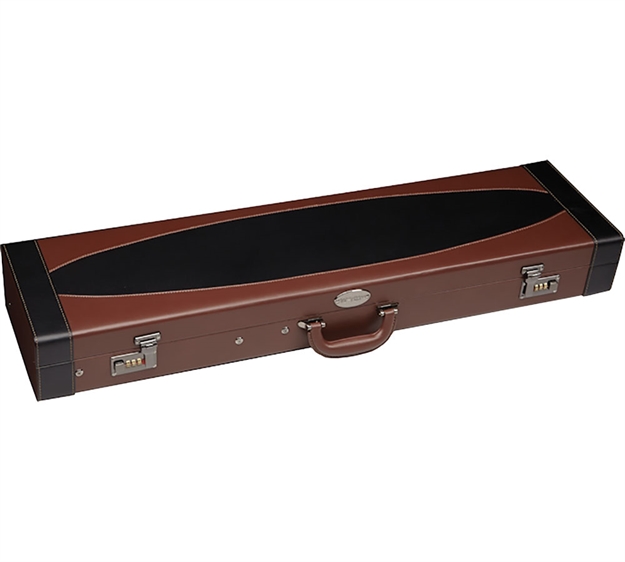 Picture of Bulldog Cases 36"X9.5" Brown & Blk PO Leather Takedown Shtgn CS Pinnacl Cases