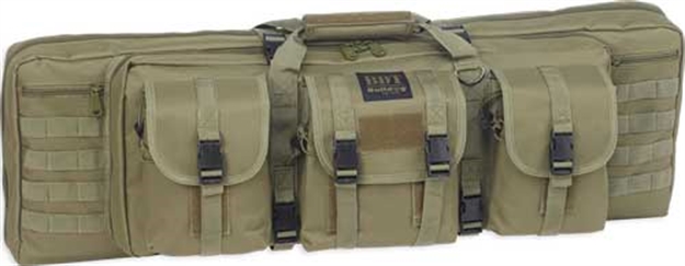 Picture of Bulldog Cases 37" 2 Gun Tactical Cse 3 Large Accessory Pockets Grn BDT6037G 672352010589