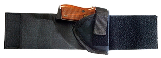Picture of  Bulldog Wank2r Ankle  Black Elastic Velcro Fits S&W J Frame Fits 2-2.50" Barrel Right Hand 875591004597