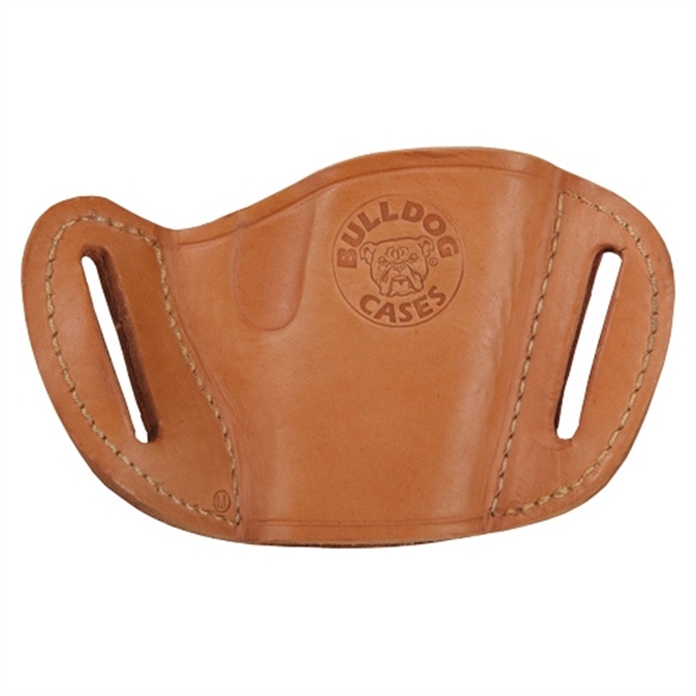 Picture of Bulldog Mltrs Molded  Owb Tan Leather Belt Slide Fits S&W J Frame Fits 2-4" Barrel Right Hand MLT-RS 672352008234