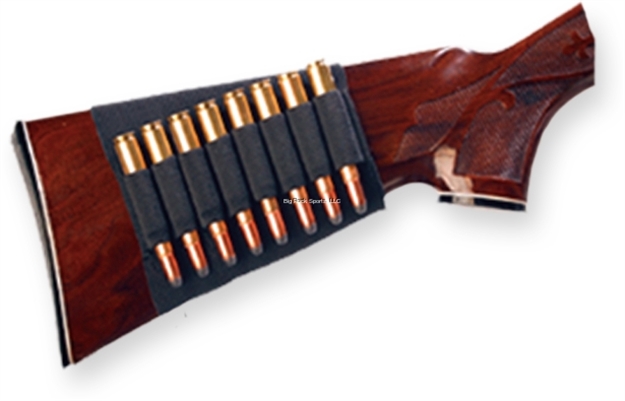 Picture of Bulldog Cases Nylon Butt Stock Rifle Cartridge Carrier, (Holds 8 Cartridges)