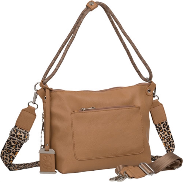 Picture of Bulldog Cases Concealed Carry Purse Conv Hobo/Crossbody Tan/Chee<< BDP-076
