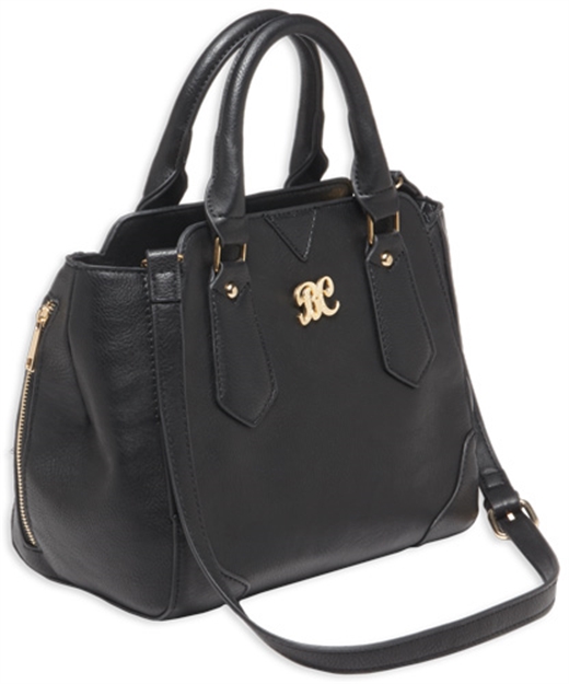 Picture of Bulldog Bdp020 Satchel Purse W/Holster Black Leather For Small Autos & Revolvers Ambidextrous Hand BDP-020
