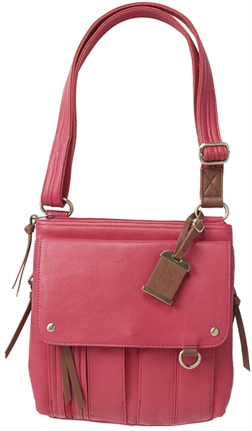 Picture of Bulldog Bdp036 Cross Body Purse W/Holster Pink Leather Most SM Pistols & Revolvers Ambidextrous Hand BDP-036