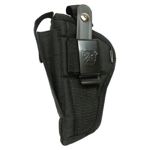 Picture of Bulldog Cases Pistol Ambidextrous Holster W/Belt & Clip Fits Most Ruger Style Auto's 5 TO 6-7/8" Barrels FSN21