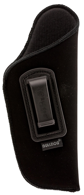 Picture of Bulldog Dip815 Deluxe  Iwb Black Suede Like Belt Clip Fits Beretta 92/Glock 20/2-3" Barrel Right Hand DIP-8/15 672352009910