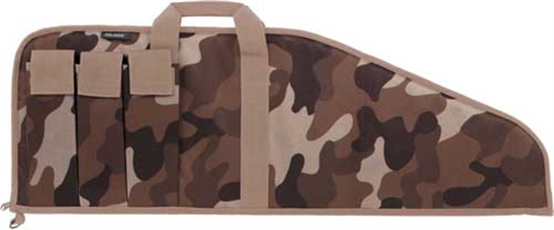 Picture of Bulldog Bd49943tbc Pit Bull  43" Throwback Camo Floatable Water Resistant Nylon, Tricot Lining, 3 Velcro Exterior Magazine Pouches,  Soft Padding BD499-43TBC