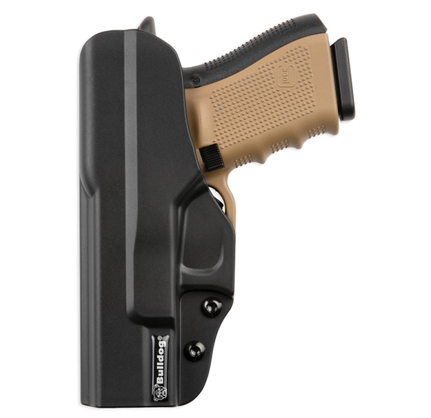 Picture of Bulldog Piplc380 Inside The Pants  Iwb Black Polymer Belt Clip Fits Ruger Lc9/Ruger Lc380/Sccy Cpx-1 /Sccy Cpx-2 Right Hand PIP-LC380