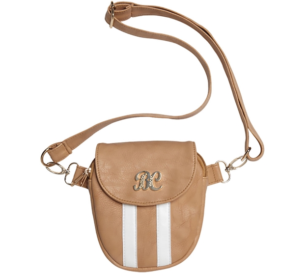 Picture of Bulldog Cases Concealed Carry Purse Trilogy Tan W/ White Trim<
