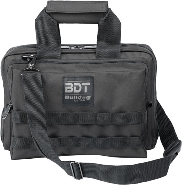 Picture of Bulldog Deluxe 2 Pistol Range Bag W/Molle Black BDT917B 672352012705