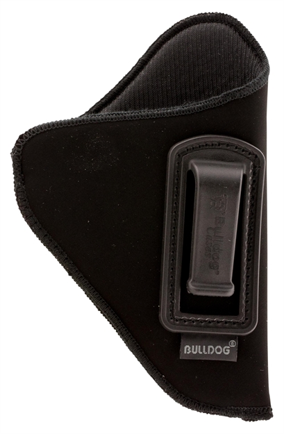 Picture of Bulldog Dip224 Deluxe  Iwb Black Suede Like Belt Clip Fits S&W J Frame/Taurus 85/2-2.50" Barrel Right Hand DIP-2/24 672352009866
