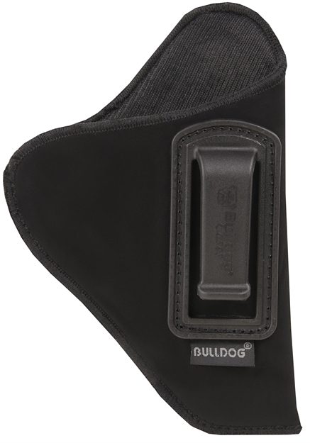 Picture of Bulldog Dip20 Deluxe  Iwb Black Suede Like Belt Clip Fits Glock 42/43/Ruger Lc9/2-3" Barrel Right Hand DIP-20 672352009897