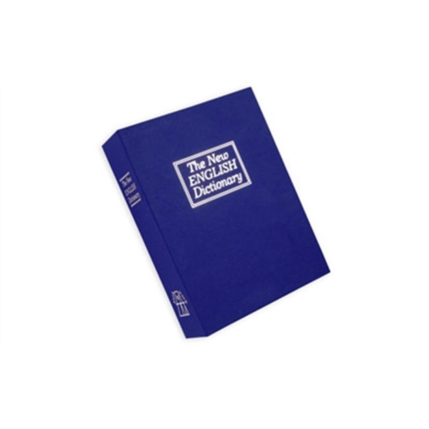 Picture of  Bulldog Bd1180 Deluxe Diversion Book Safe Combination Entry Blue Steel Holds 1 Handgun 7.75" L X 10.50" W X 2.50" D 672352008586